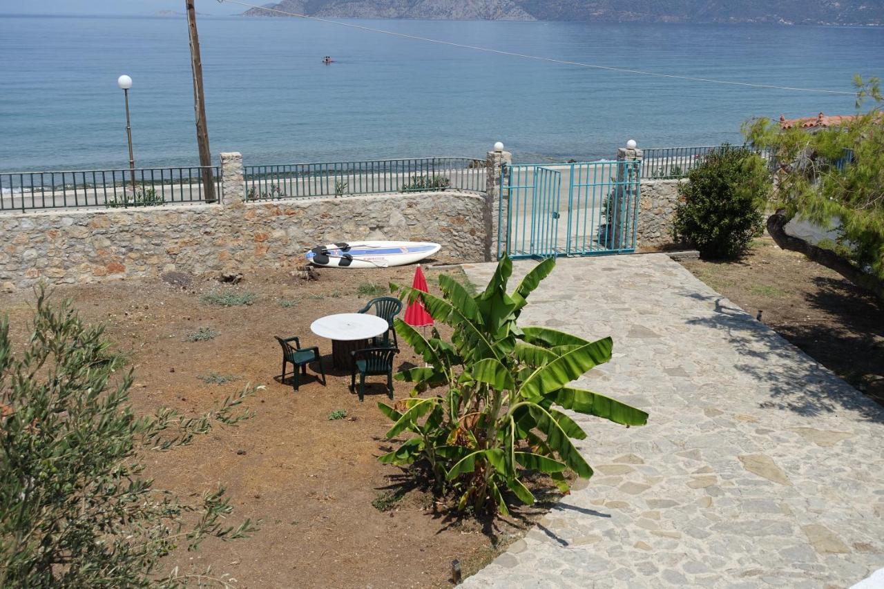 Studio In Villa In Kalloni Direkt Am Meer Dış mekan fotoğraf